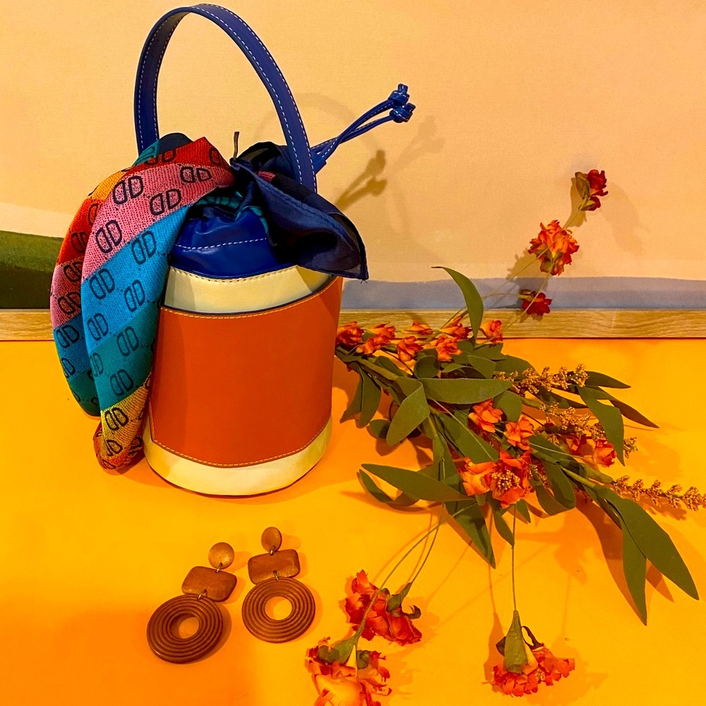 Colorful Bucket Bag